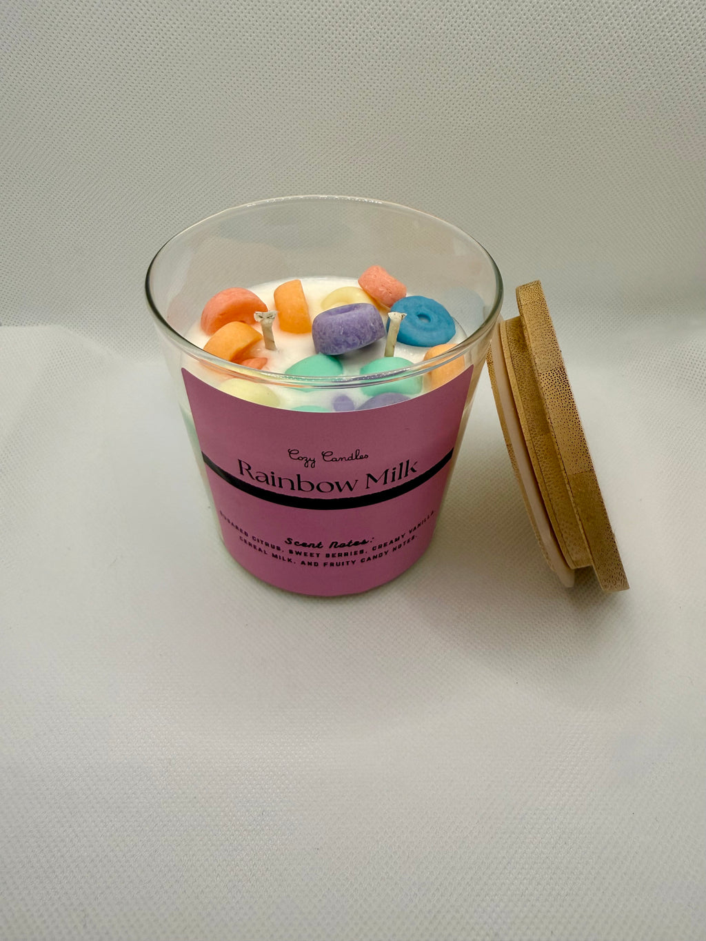 Rainbow Milk 12oz Candle