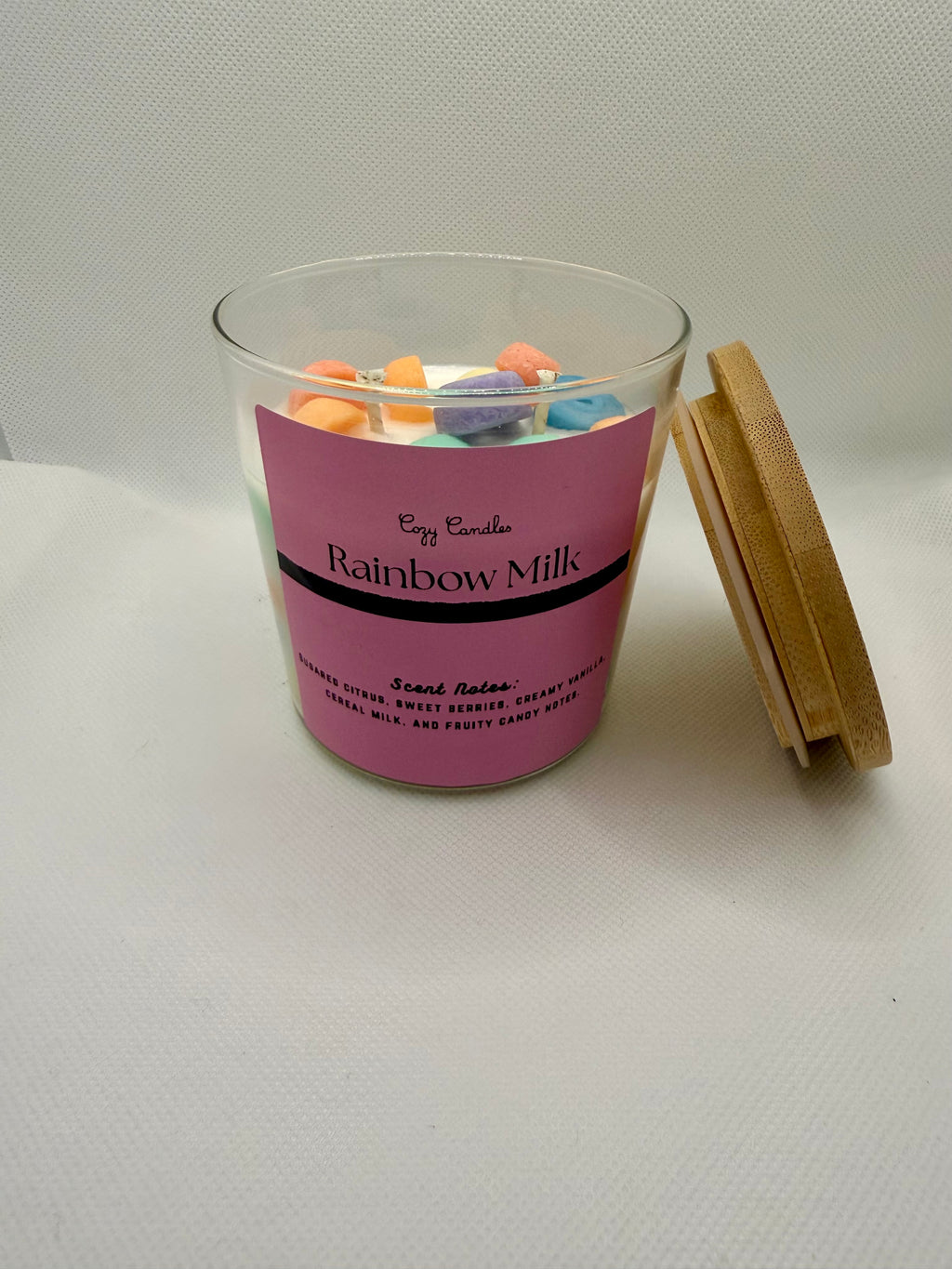 Rainbow Milk 12oz Candle