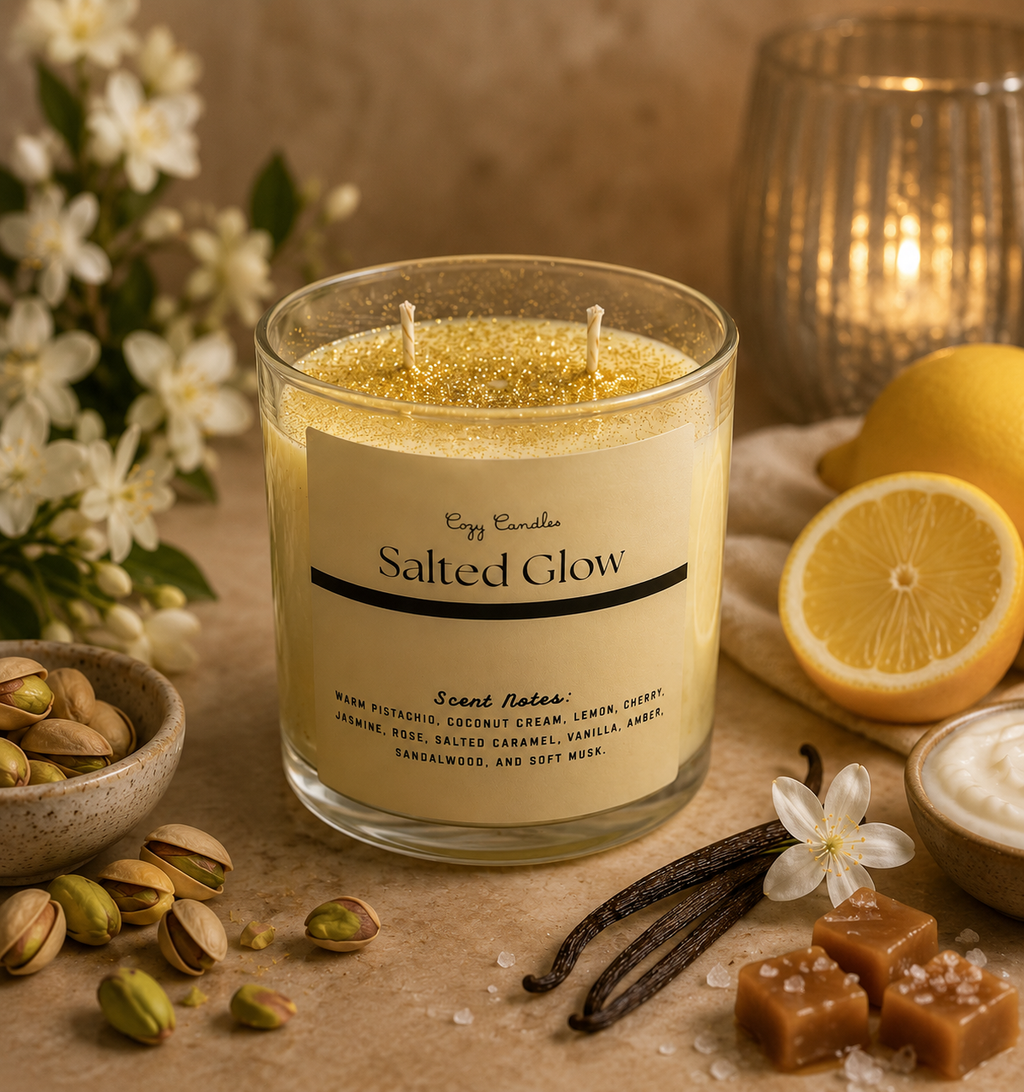 Salted Glow 12oz Candle