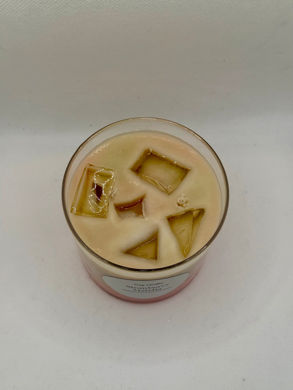9 oz strawberry matcha candle