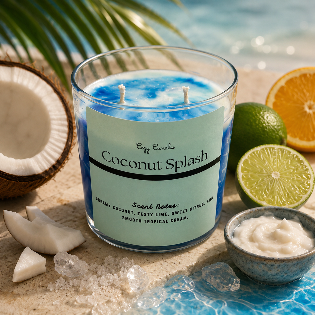 Coconut Splash 12oz Candle